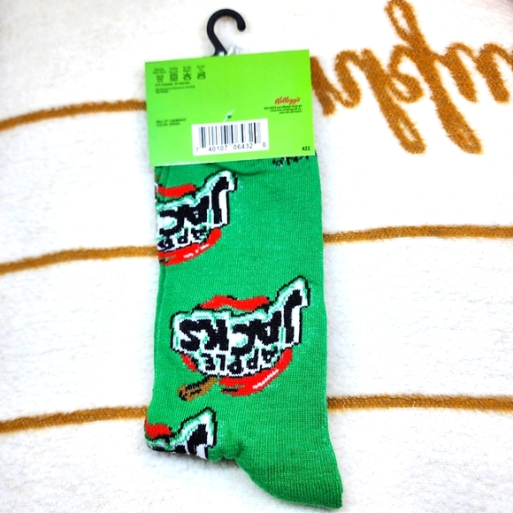Apple Jacks Crew Socks. NWT. - Picture 4 of 7